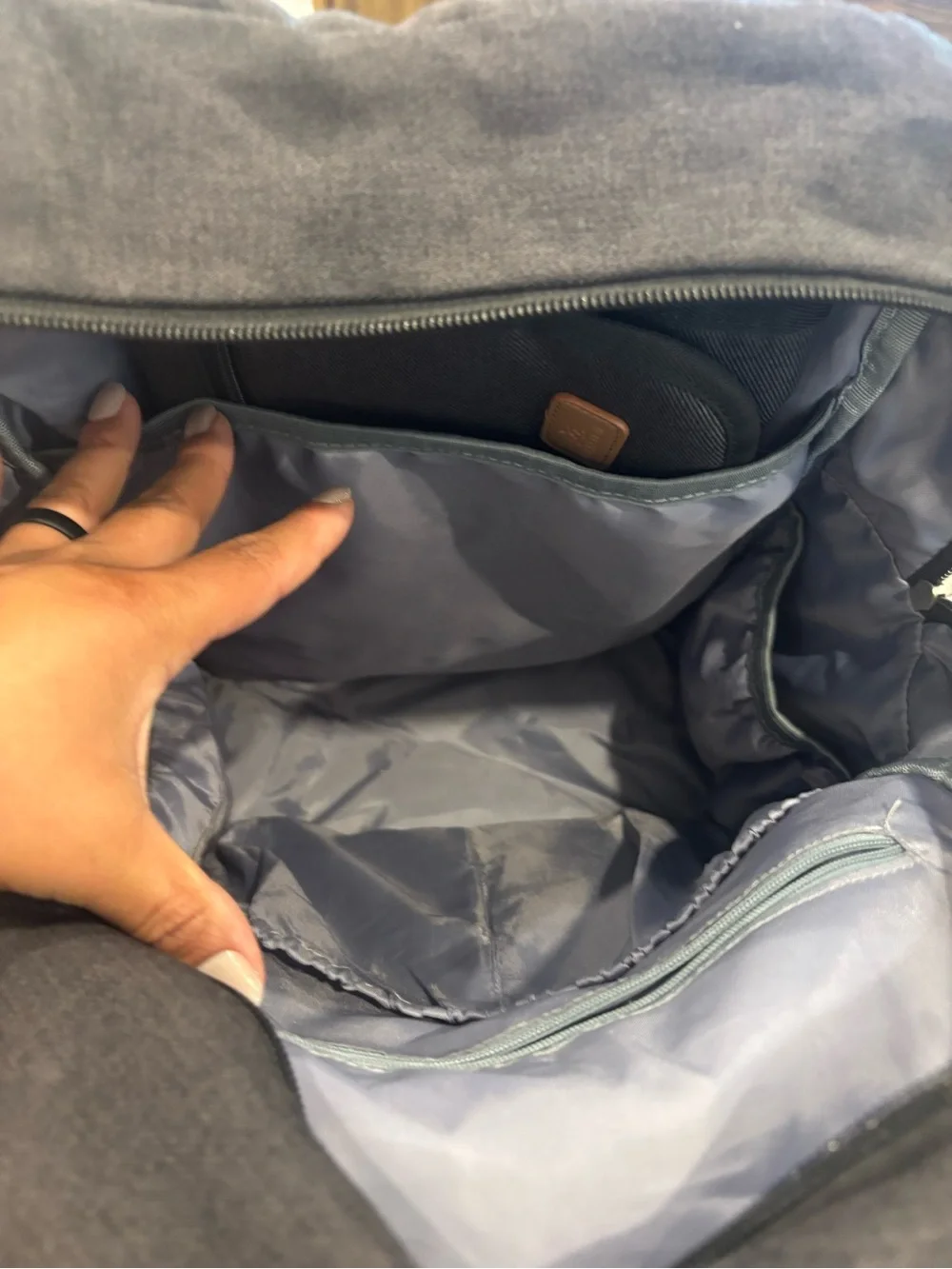 Dikaslon Portable Diaper Bag Backpack with Changing Pad Large Capacity